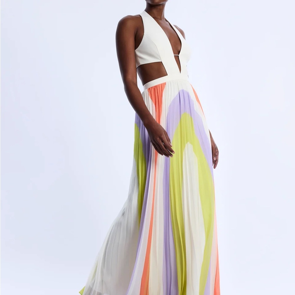 BCBGMaxAzria Multicolor Maxi Dress